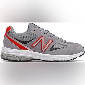 New Balance Kids' Sneakers in Gray and Red